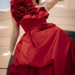 Red Vogue Gown